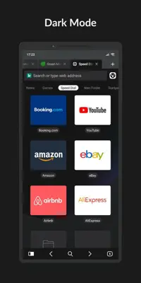 Vivaldi android App screenshot 2
